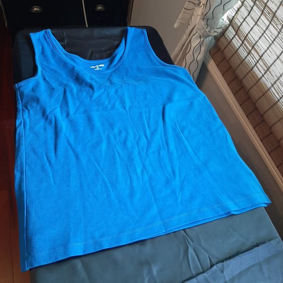 Set of 3 Lands End Womans 100% Tank Top - Picture 2 of 4